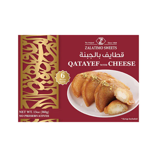 Zalatimo Sweets Qatayef With Cheese (360g) 13oz