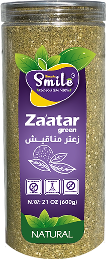 Smile Za'atar Green 600g (21oz)