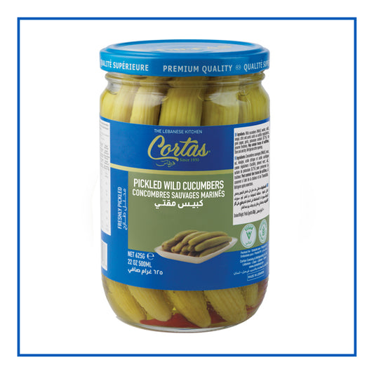Cortas Pickled Wild Cucumbers 625g