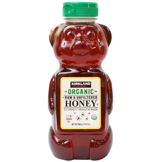 Kirkland Organic Raw & Unfiltered Honey 680g