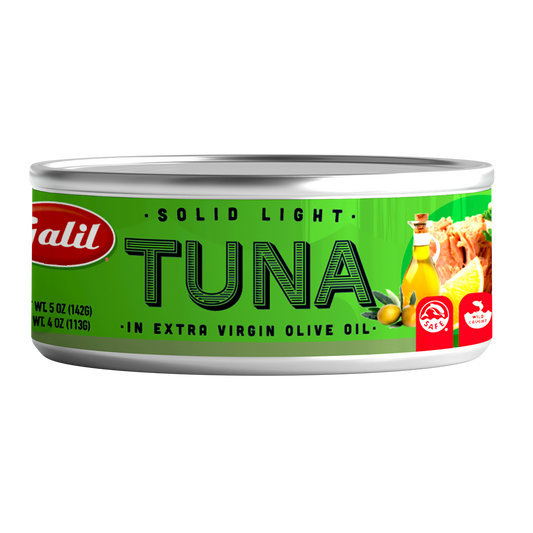 Galil Solid Light Tuna In Extra Virgin Olive Oil (142g) 5oz