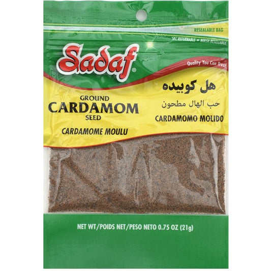Sadaf Ground Ground Cardamom (21g)