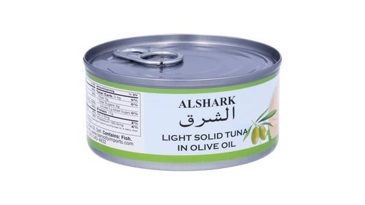 Alshark Light Solid Tuna In Olive Oil 170g (6oz)