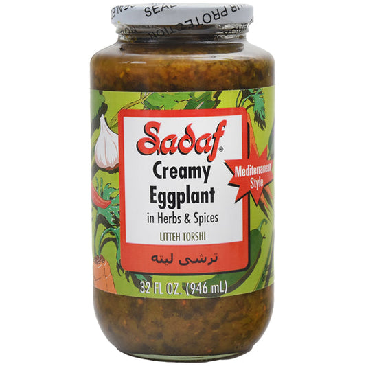 Sadaf Creamy Eggplant In Herbs & Spices 32oz