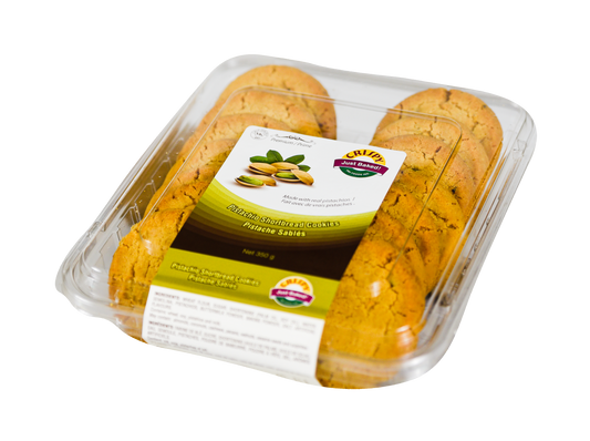 Crispy Pistachio Shortbread Cookies 350g