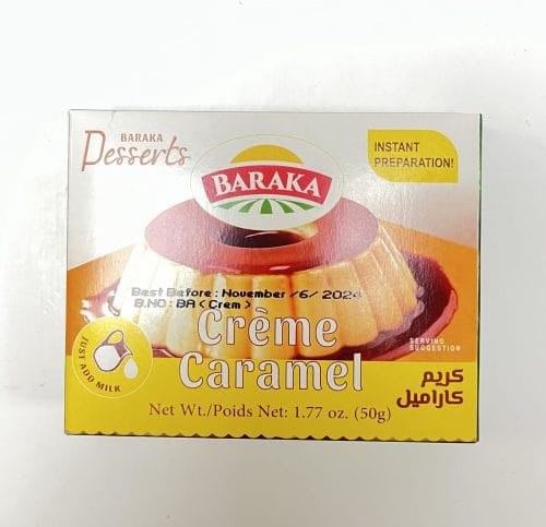Baraka Creme Caramel Mix 50g