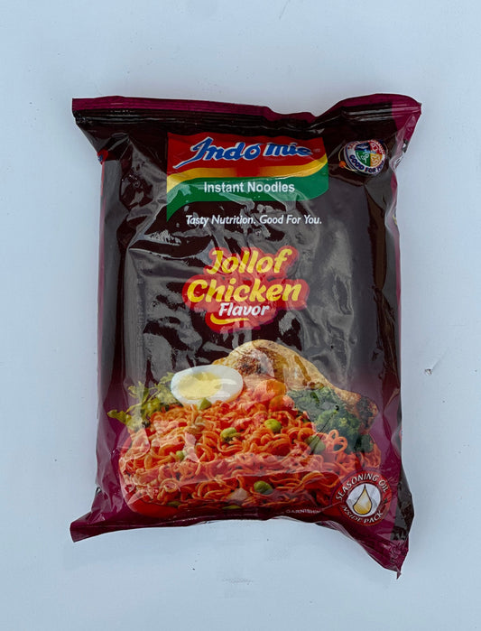 Indomie Jollof Chicken