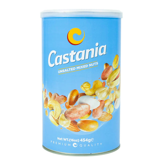 Castania Unsalted Mixed Nuts 454g (16oz)
