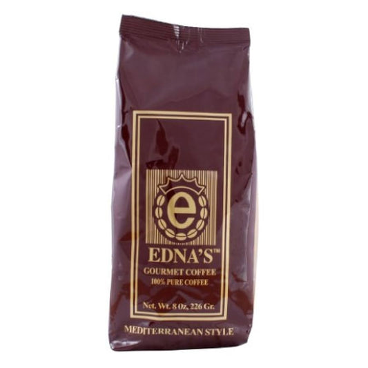 Edna's Gourmet Coffee Mediterranean Style (8oz)