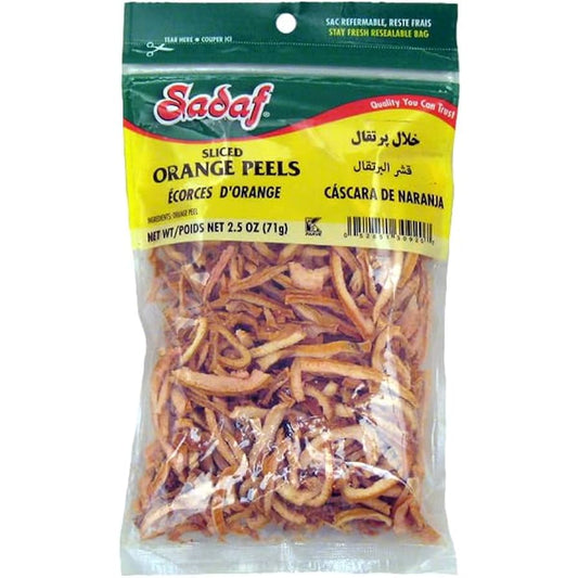 Sadaf Sliced Orange Peels (71g)