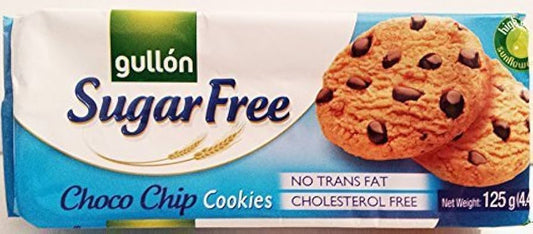 Gullon Sugar Free Choco Chip Cookies (125g)