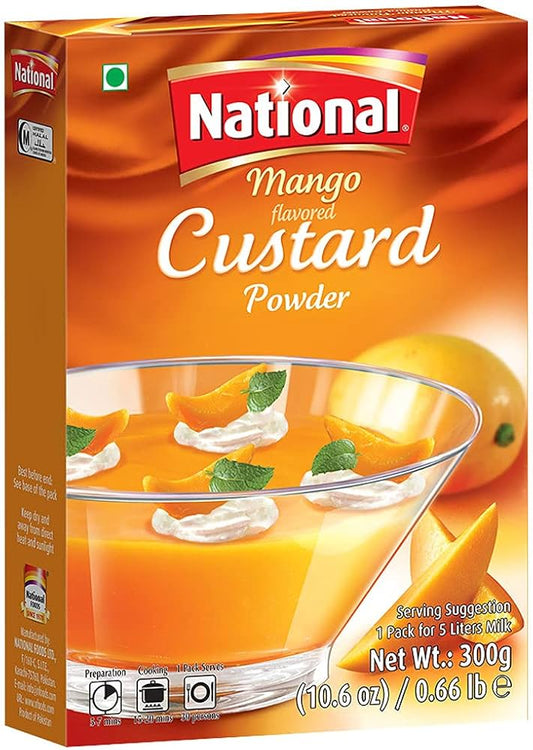 National Mango Flavored Custard Powder 300g