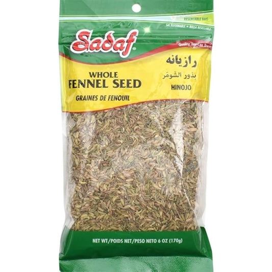 Sadaf Whole Fennel Seeds (170g)