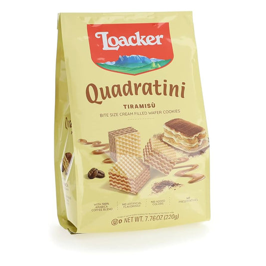 Loacker Quadratini Tiramisu 220g