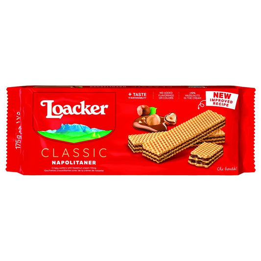 Loacker Hazelnut Wafer 175g