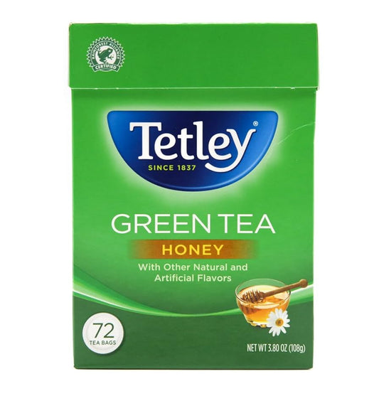 Tetley Green Tea Honey (72bags)