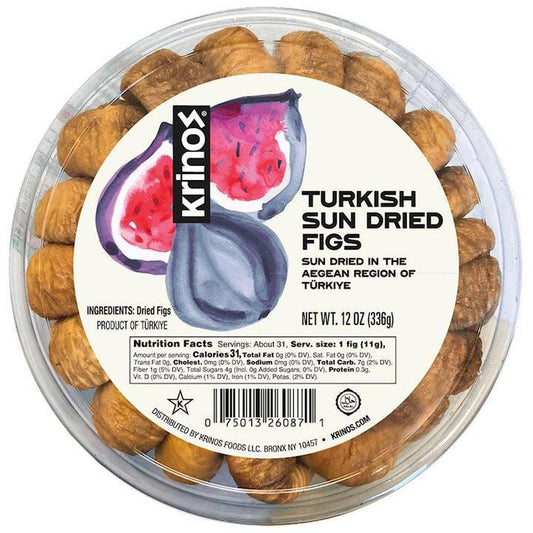 Krinos Turkish Sun Dried Figs 356g