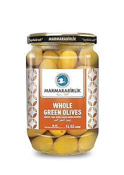 MB Whole Green Olives (14oz)