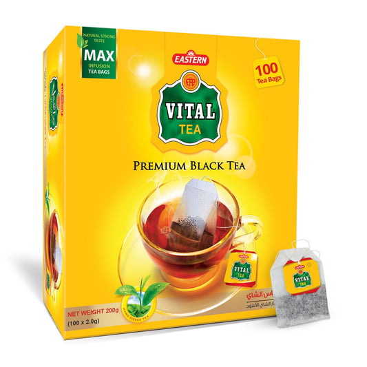 Vital Black Tea 100 Bags 200g