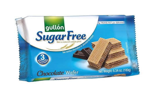 Gullon Sugar Free Chocolate Wafer (210g)