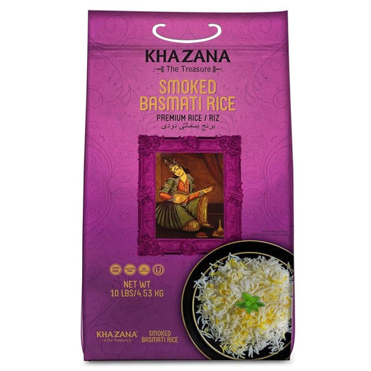 Khazana Smoked Basmati Rice 10lb