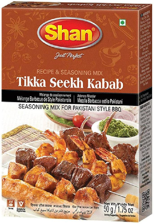 Shan Tikka Seekh Kabab 50g