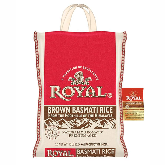 Royal Brown Basmati Rice 10lb