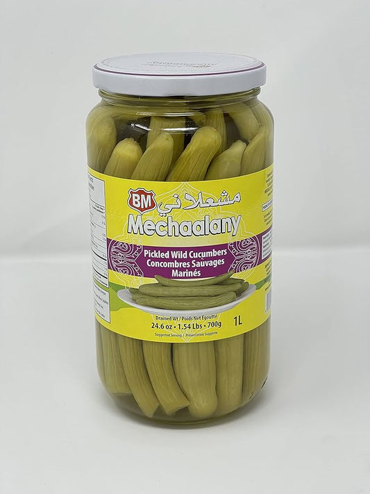 BM Mechaalany Pickled Cucumbers Wild 700g