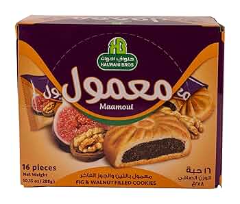 Halwani Maamoul With Fig (16 Pieces)