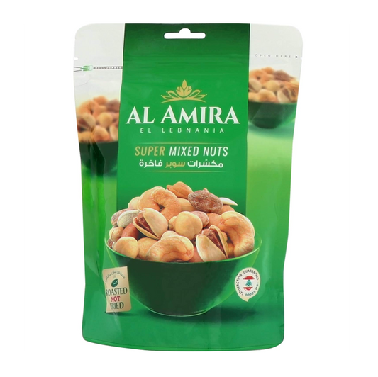 Al Amira Super Mix Sea Salt Dry Roasted Nuts 10.58 oz
