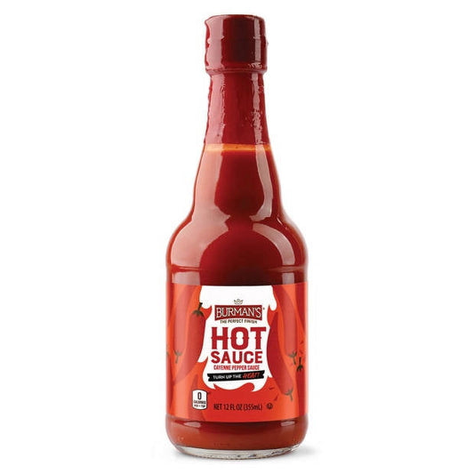 Burmans Hot Sauce 355mL