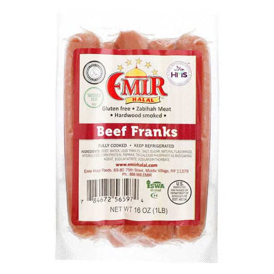 Emir Beef Franks 1lb