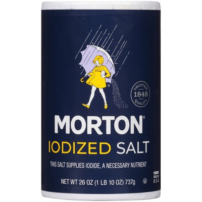 Morton Iodized Salt 26oz