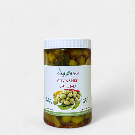 Green Land Food Olives Spicy (1000g)