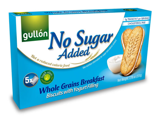 Gullon No Sugar Added Breakfast Yogurt Biscuits 220g
