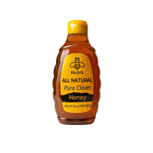 Hunni All Natural Pure Clover Honey 2lb
