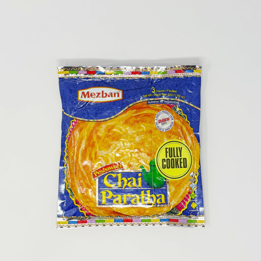 Mezban Chai Paratha Fully Cooked 3 Count