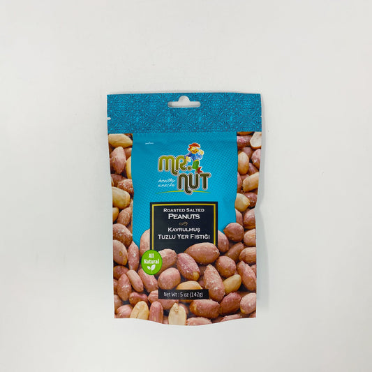 Mr. Nut Roasted Salted Peanuts 142g (5 Oz)