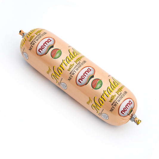 Nema Beef Mortadella with Peppercorns 1lb