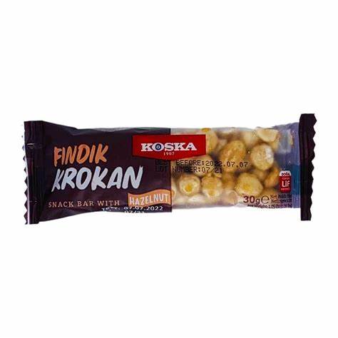 Koska Hazelnut Krokan 30g