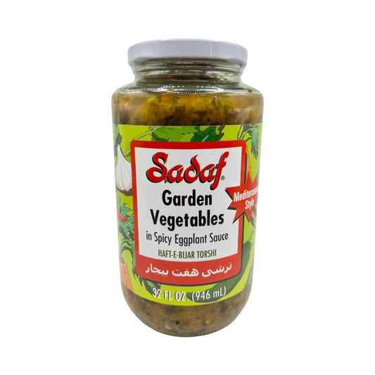 Sadaf Garden Vegetables In Spicy Eggplant Sauce (946ml)