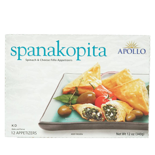 Apollo Spanakopita Spinach & Cheese Phyllo Appetizers 340g (12oz)
