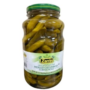 Zarrin Pickle Cucumber Cornichons 2500g Medium