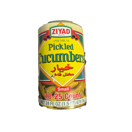 Ziyad Pickled Cucumbers 18/25 Count