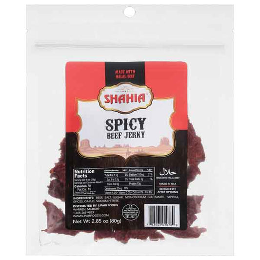 Shahia Spicy Beef Jerky