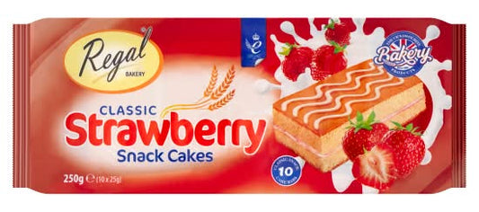 Regal Strawberry Cakes 250g