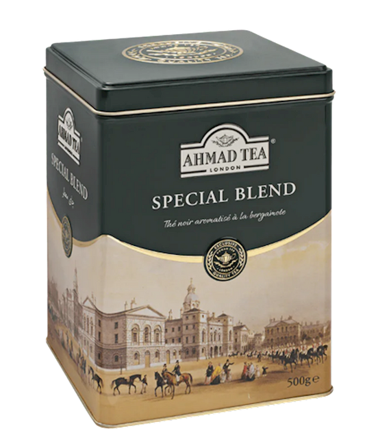 Ahmad Special Earl Grey Tea Tin Can 500g