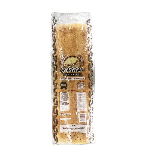 Bakhtar Bakery Afghan Flat Bread Wheat