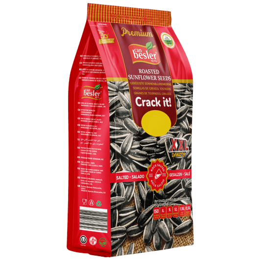 Can Besler Nuts Roasted Sunflower Seeds Jumbo XXL 284g (10oz)