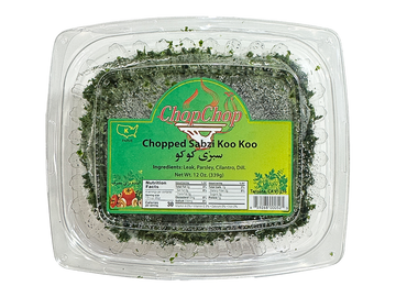 Chop Chop Chopped Sabzi Koo Koo 12 oz (339 g)